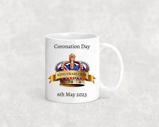 Kings Coronation Mug | Keepsake | Tree Hanger | Bauble | Gift | Memory | King Charles | Memento