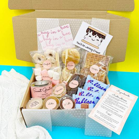 Fondue Kit | S'mores Dipping | Birthday | Date Night | Toasting Marshmallows | Anniversary | Family Hamper | Treat Box Gift | Movie Night
