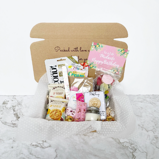 Happy Birthday Midwife Gift box