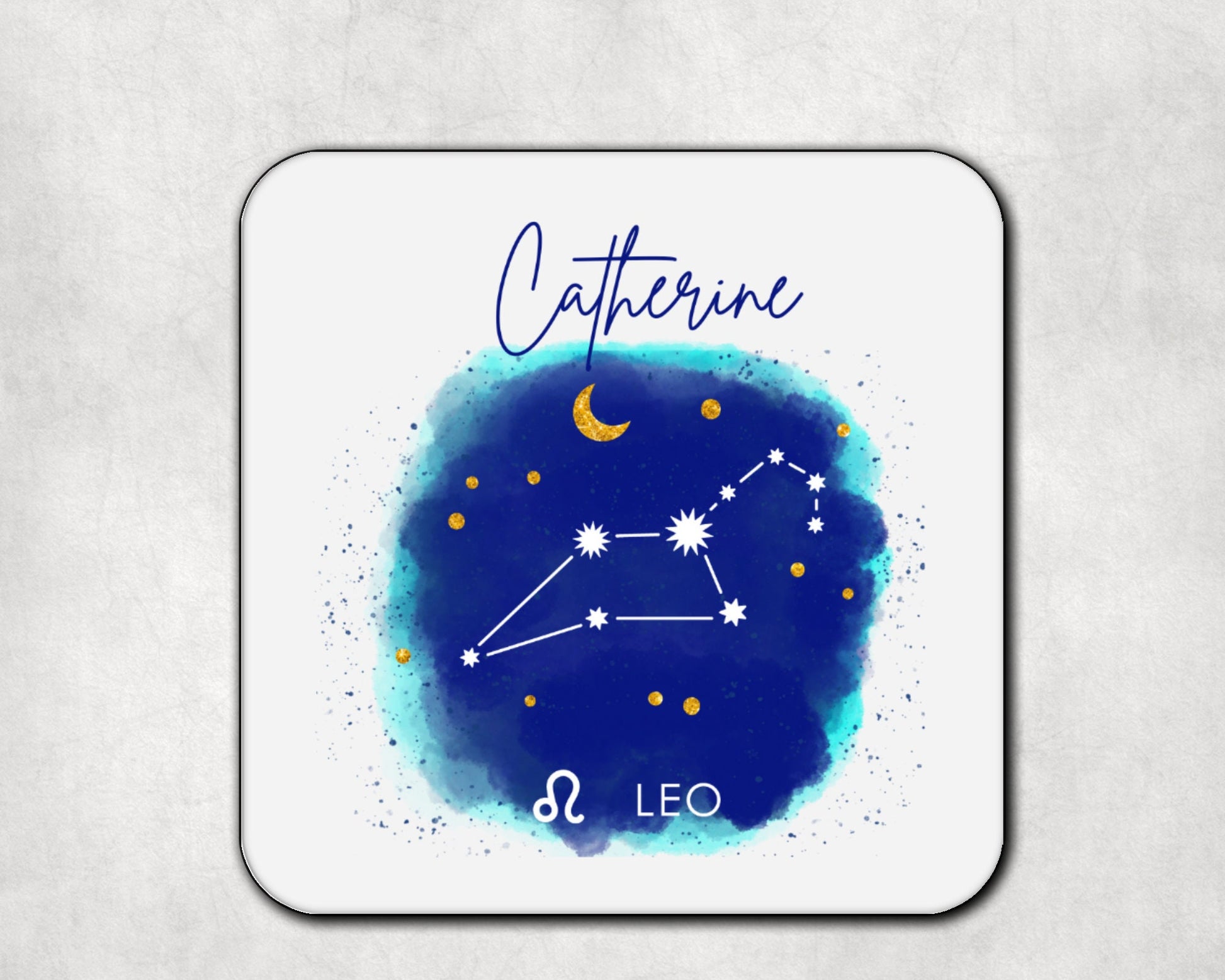 Leo Personalised Name Constellation Birth Sign Mug Birth Month