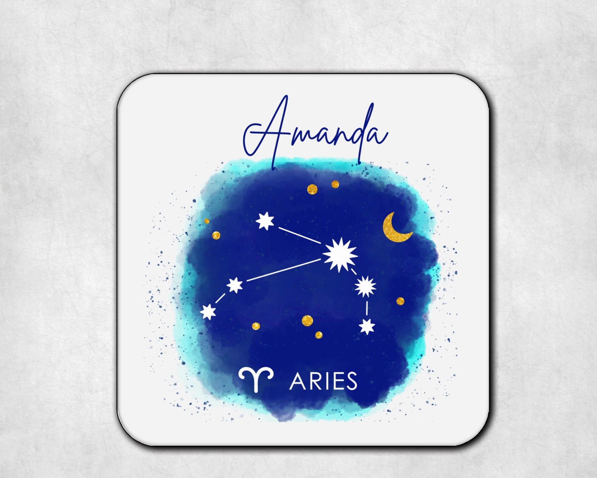 Aries Personalised Name Constellation Birth Sign Mug Birth Month