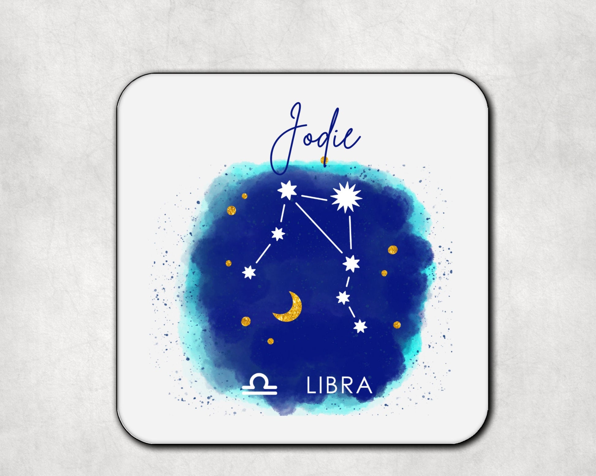 Libra Personalised Name Constellation Birth Sign Mug Birth Month